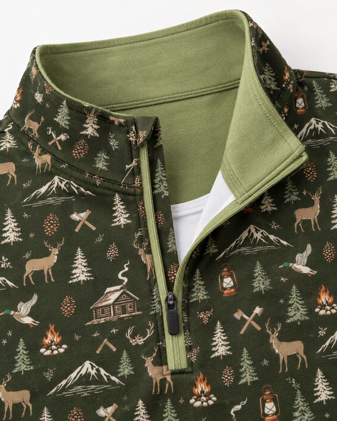 Pine Ridge Cabin Quarter-Zip Pullover