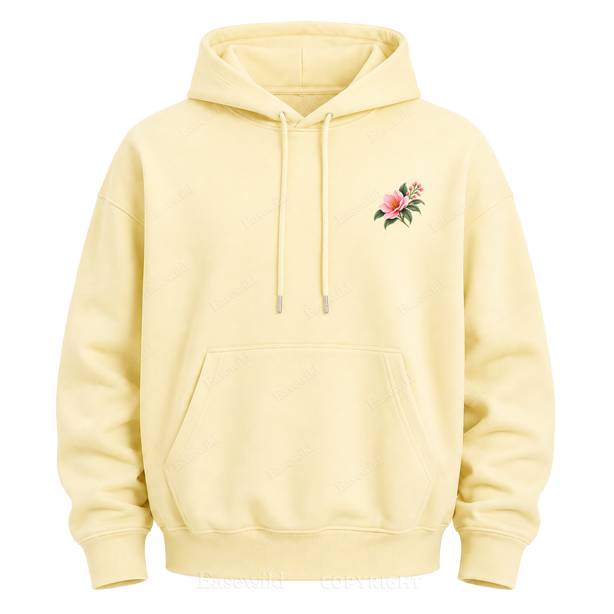 Softly Unfiltered Floral Graphic Hoodie