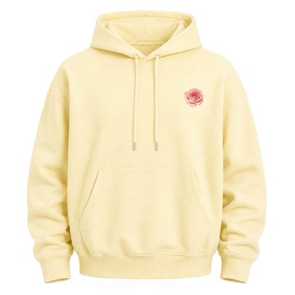 Love Grows Wild Here Vintage Floral Graphic Hoodie