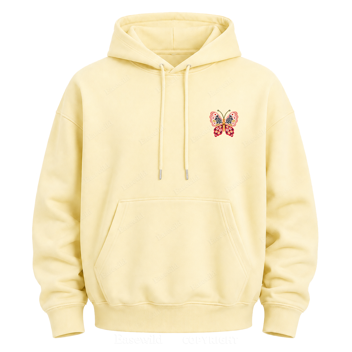 Be Kind to All Kinds Butterfly Graphic Hoodie