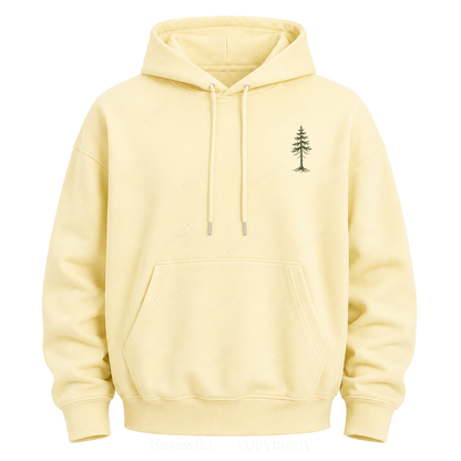 Wild in Quiet Ways Vintage Pine Graphic Hoodie