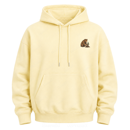 Leave It Better – Vintage Bear & Mountain Graphic Hoodie