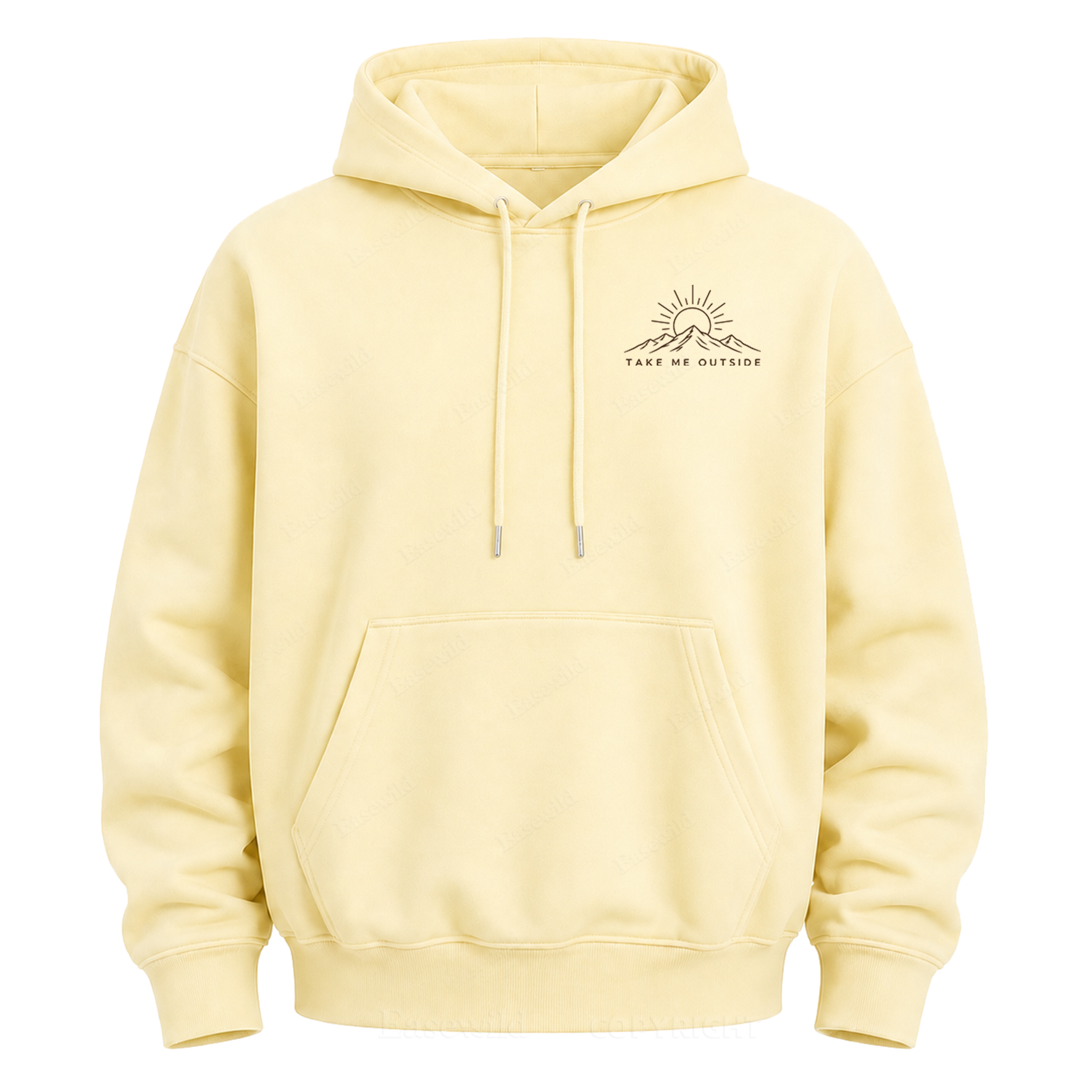 Take Me Outside Out West Grafik-Kapuzenpullover