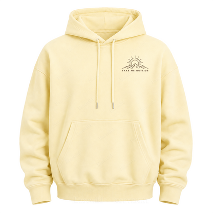 Take Me Outside Out West Grafik-Kapuzenpullover