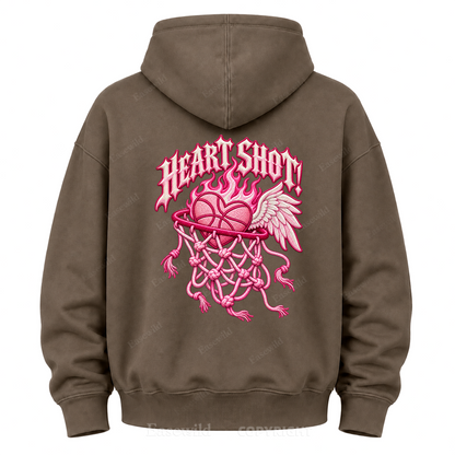 Heart Shot Graphic Hoodie