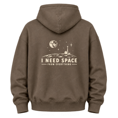 Moon Base Graphic Hoodie