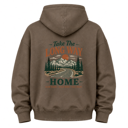Take the Long Way Home Graphic Hoodie