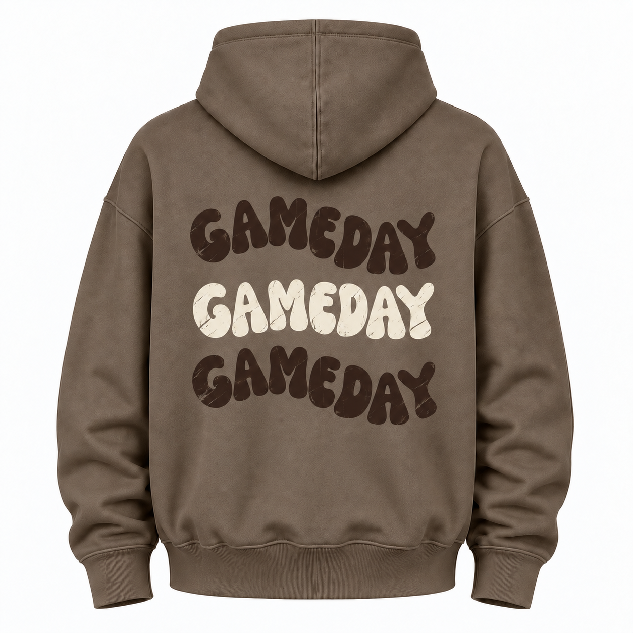 Game Day Baseball Stitch Graphic Hoodie