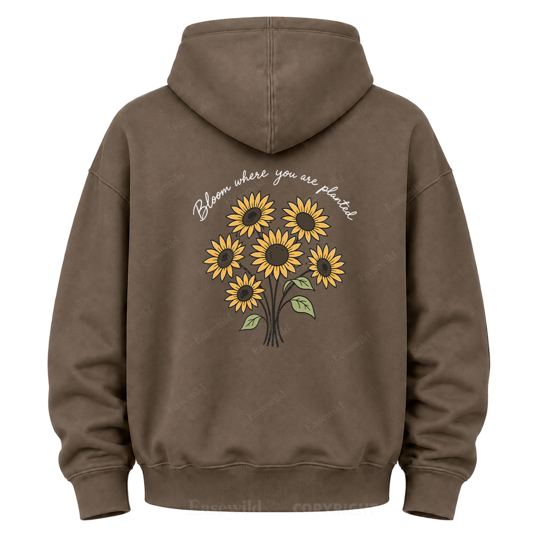 Bloom Where You Are Planted Graphic Hoodie