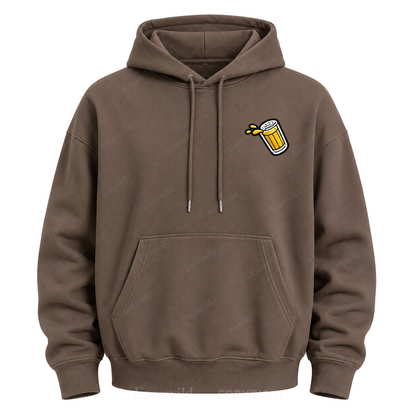 Relaxed Astronaut Graphic Hoodie