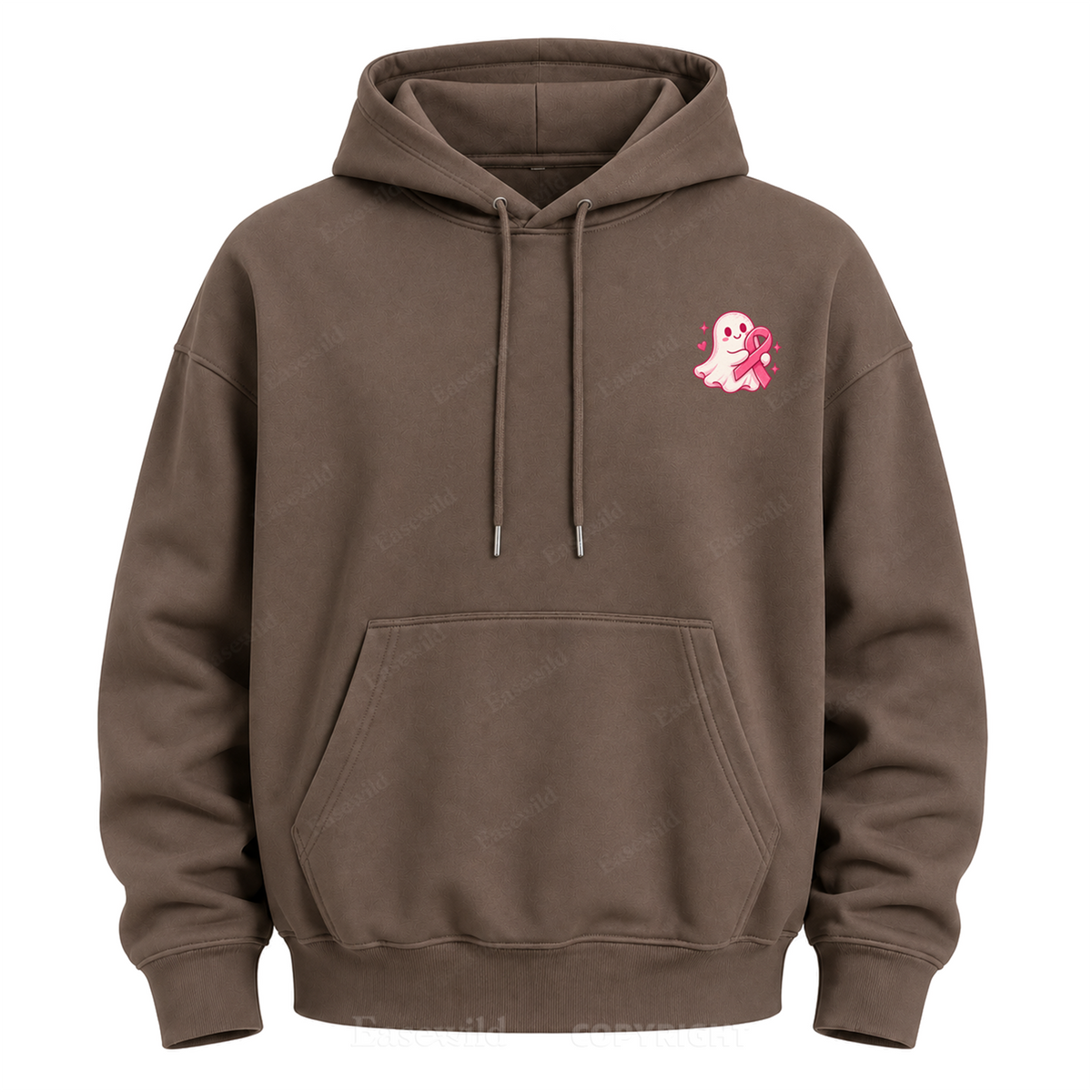 Pink For A Purpose Ghost Graphic Hoodie