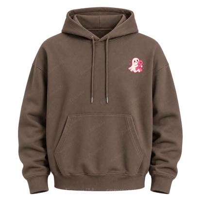 Pink For A Purpose Ghost Graphic Hoodie