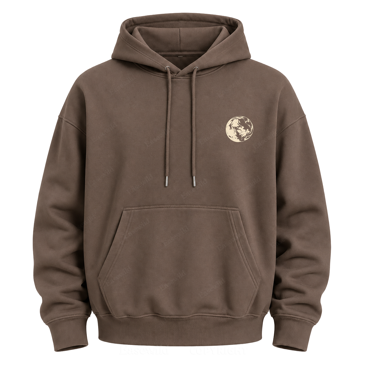 Moon Base Graphic Hoodie