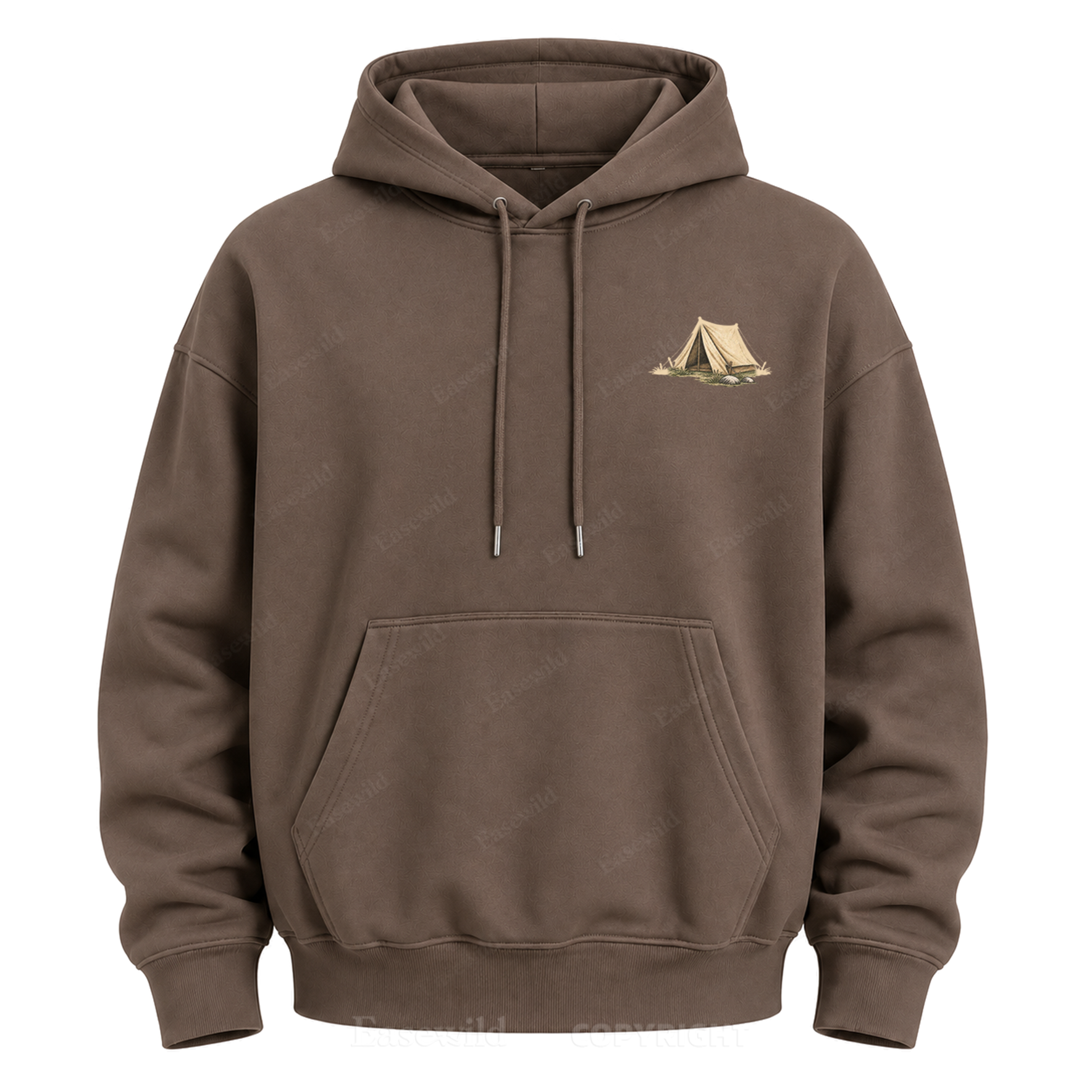 Camp Coffee Mornings Washed Graphic Hoodie