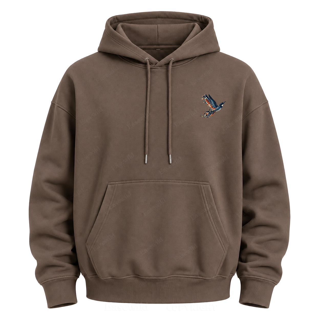 Pixel to Peaks  Graphic Hoodie