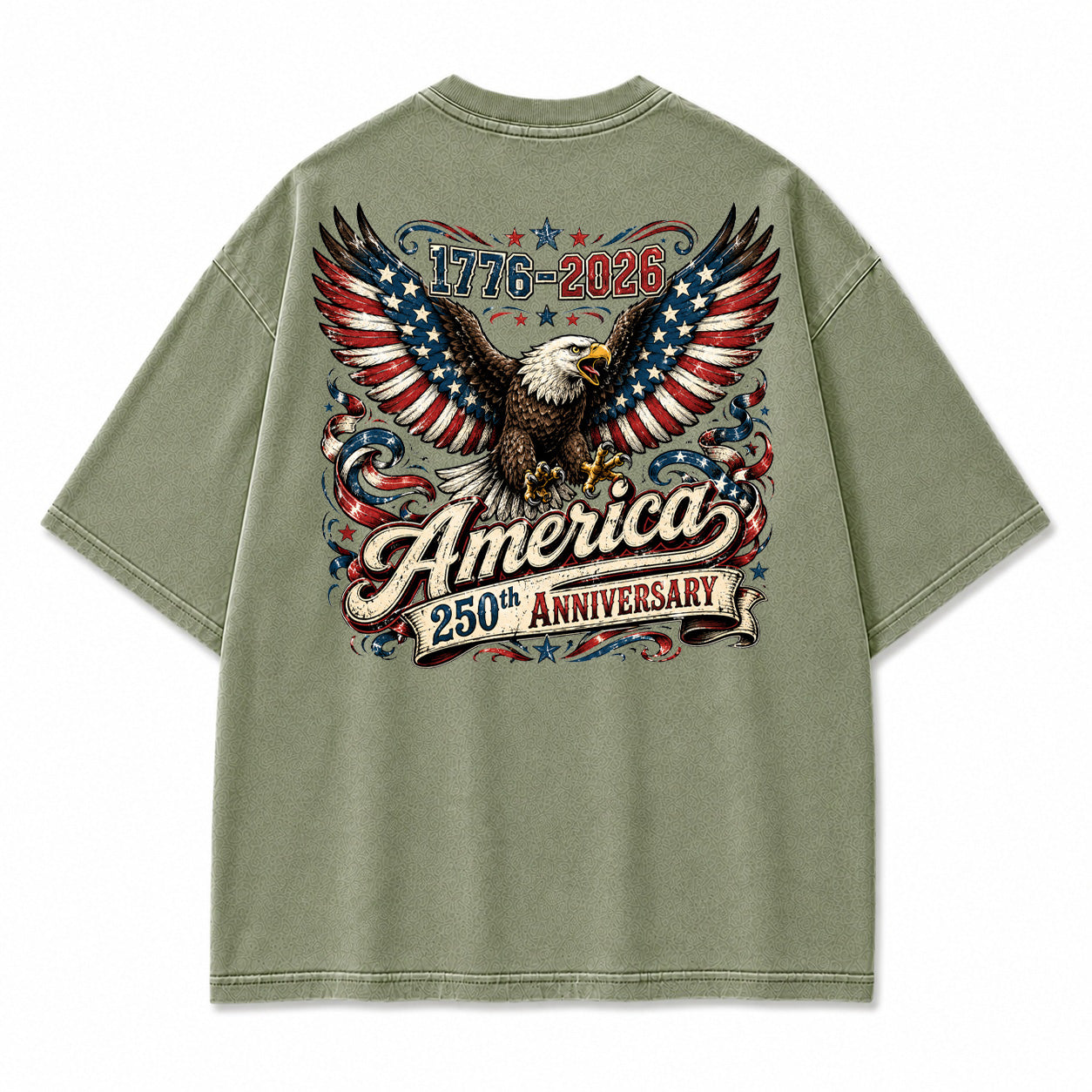 Liberty Eagle 250th Anniversary Graphic T-Shirt