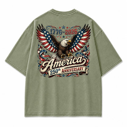 Liberty Eagle 250th Anniversary Graphic T-Shirt