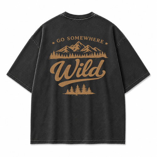 Go Somewhere Wild Graphic T-Shirt