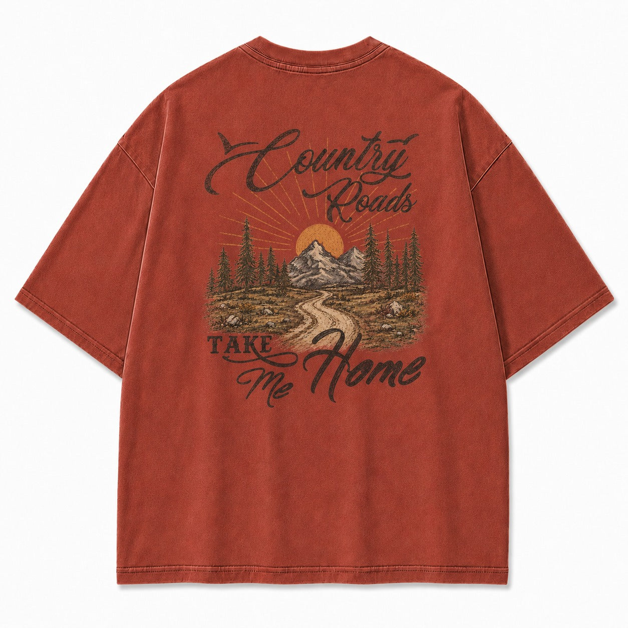 Country Roads Take Me Home Graphic Tee