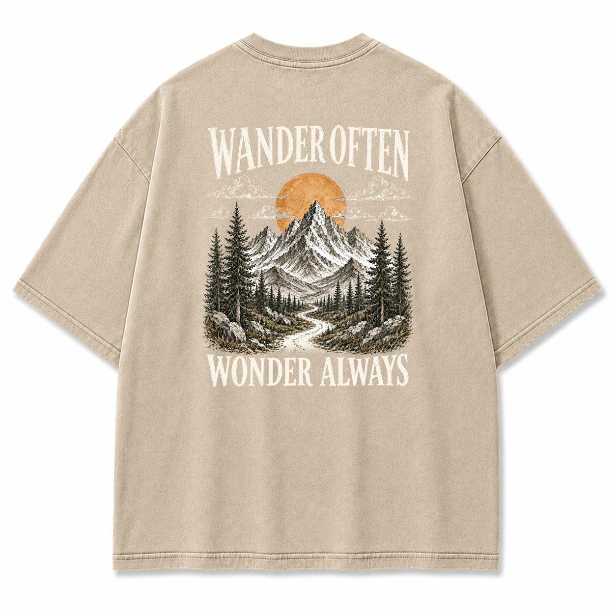 Wander Often Wonder Always Graphic T-Shirt