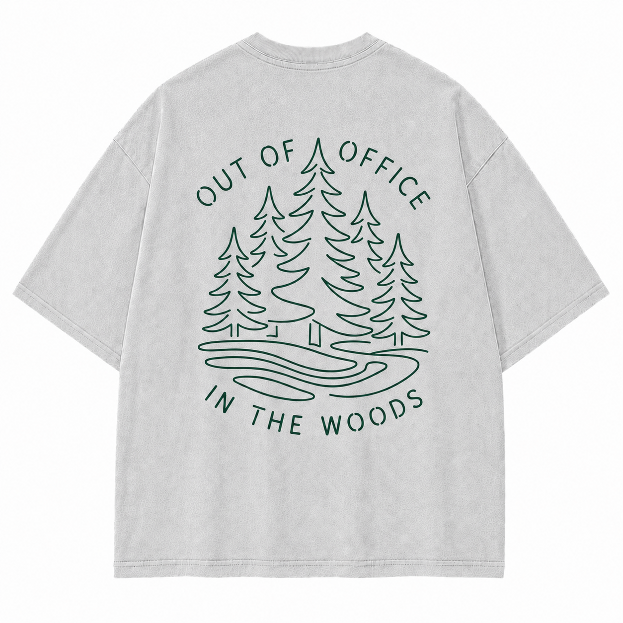 Out of Office In The Woods Graphic T-Shirt