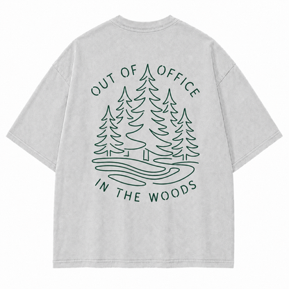 Out of Office In The Woods Graphic T-Shirt