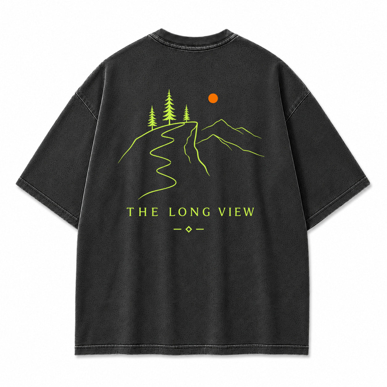 The Long View Mountain Trail Graphic T-Shirt