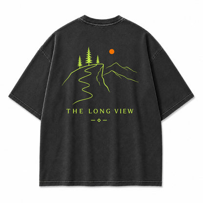 The Long View Mountain Trail Graphic T-Shirt