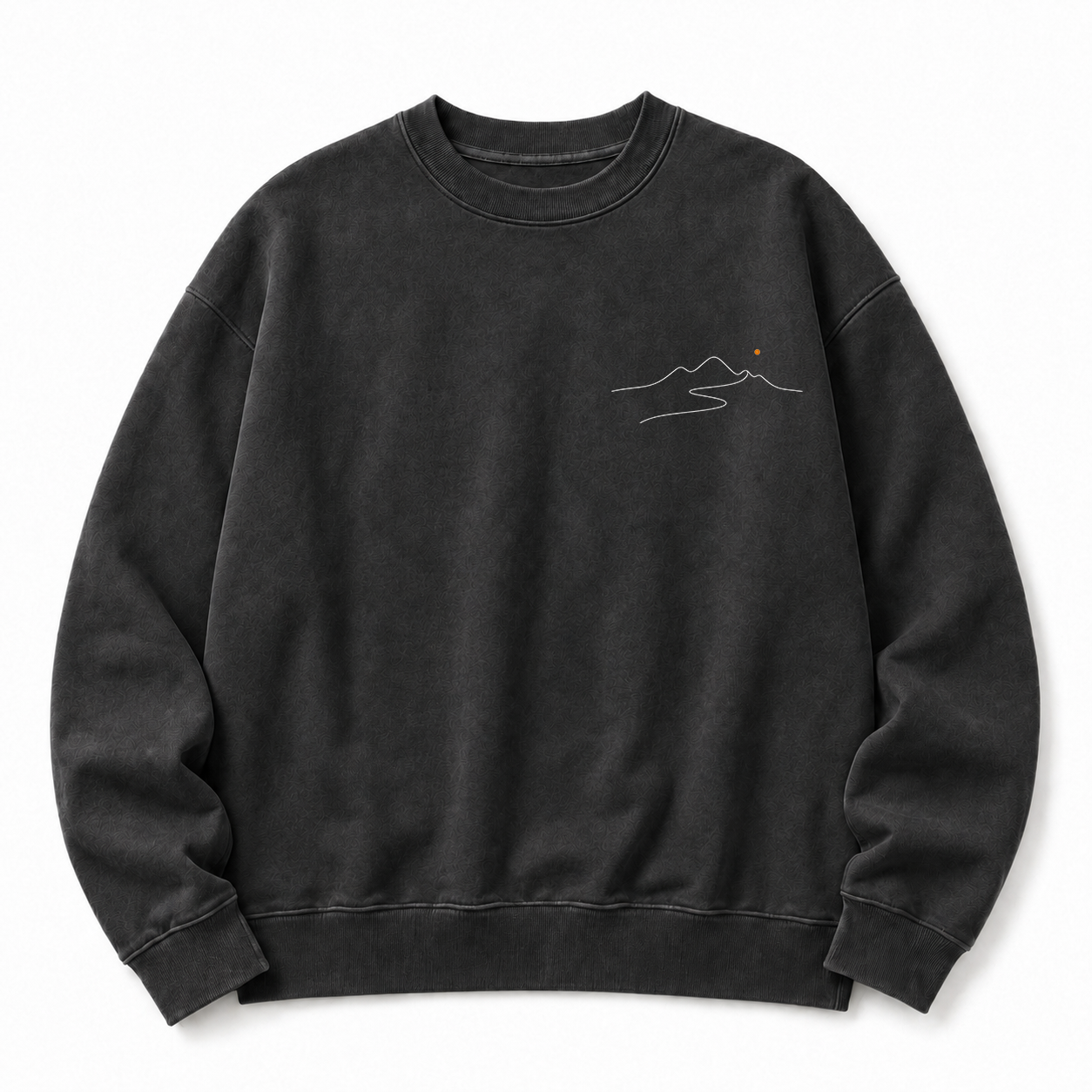 Go Where You Feel Most Alive Washed Graphic Sweatshirt