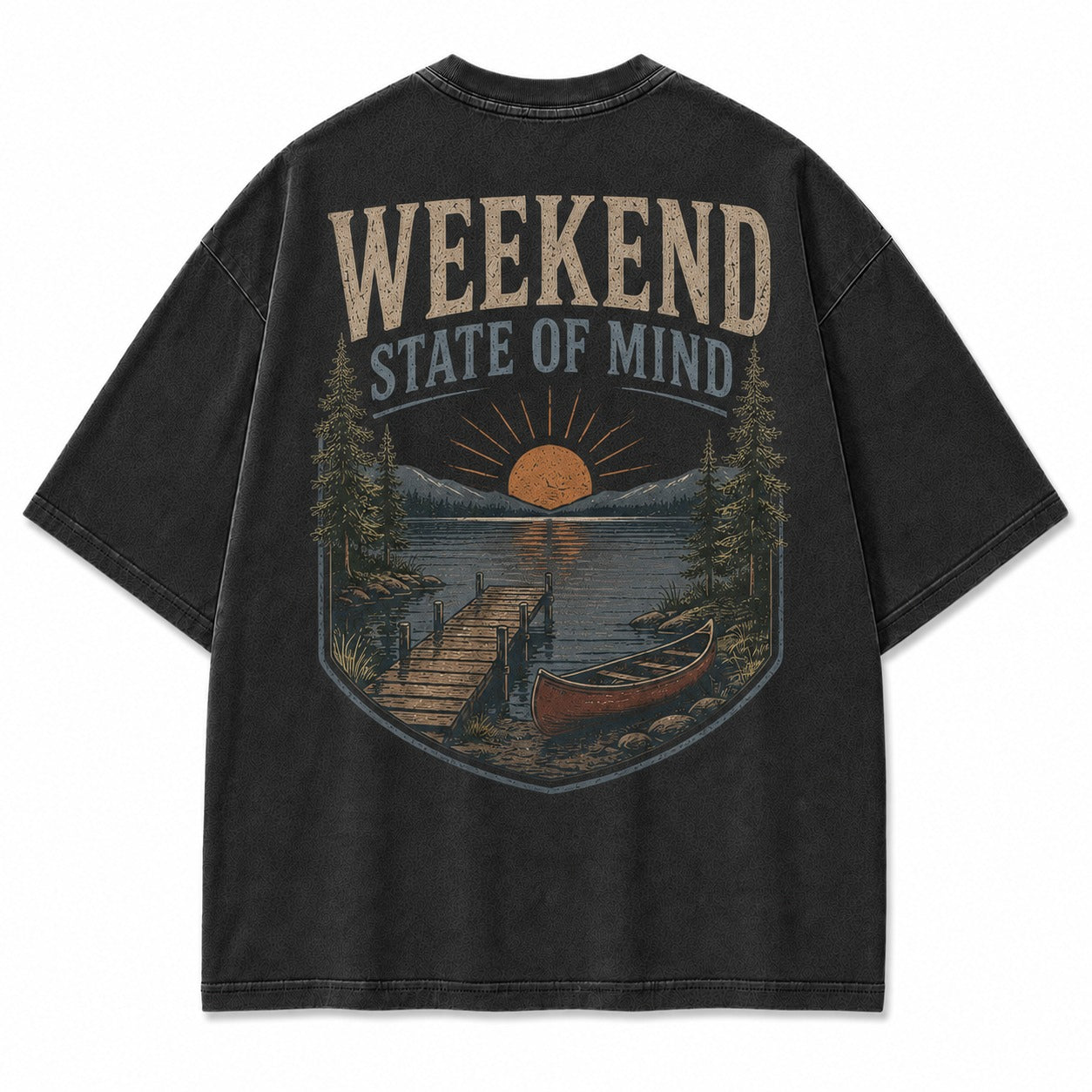 Weekend State of Mind Washed T-Shirt