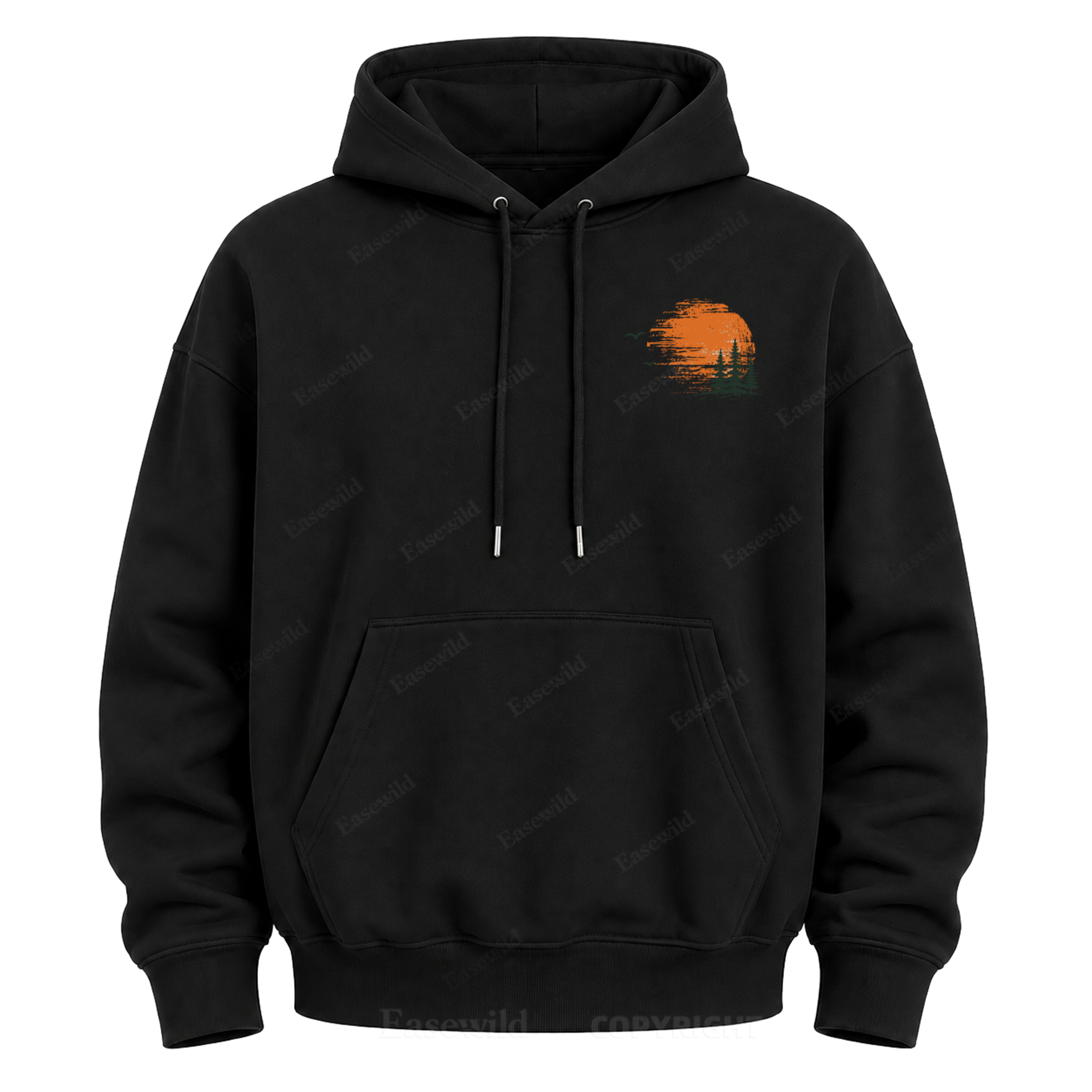 Somewhere Between Lost & Free Graphic Hoodie