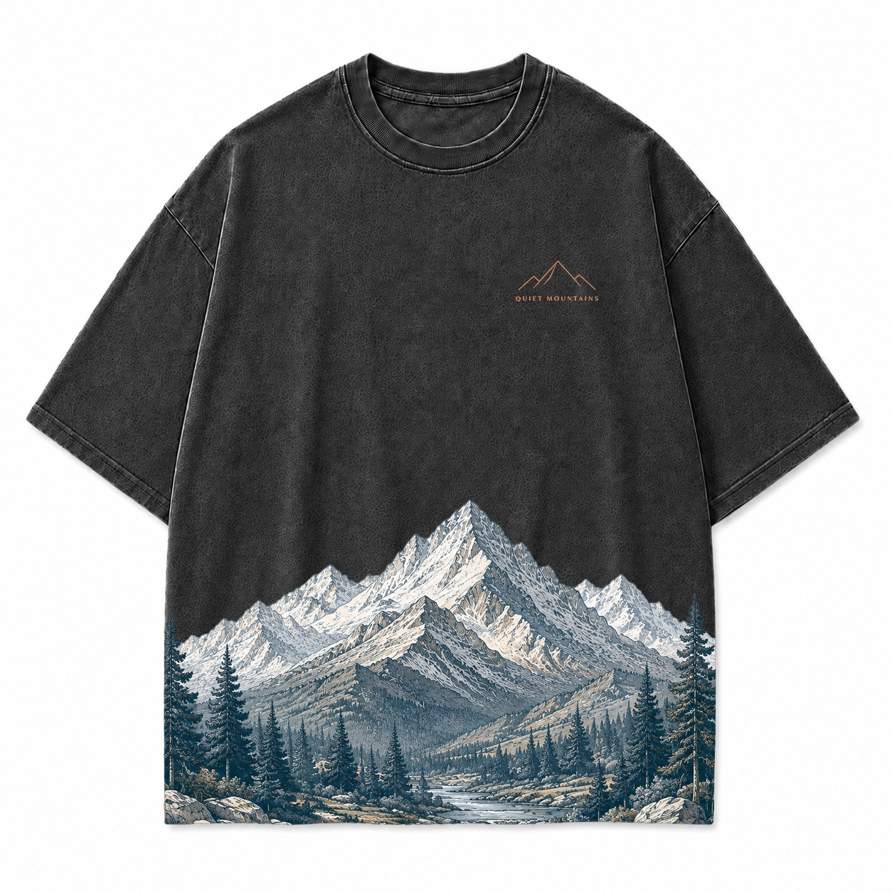 Summit Echo Alpine Landscape Graphic T-Shirt