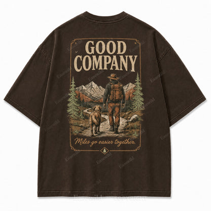 Good Company Makes Miles Easier Tee