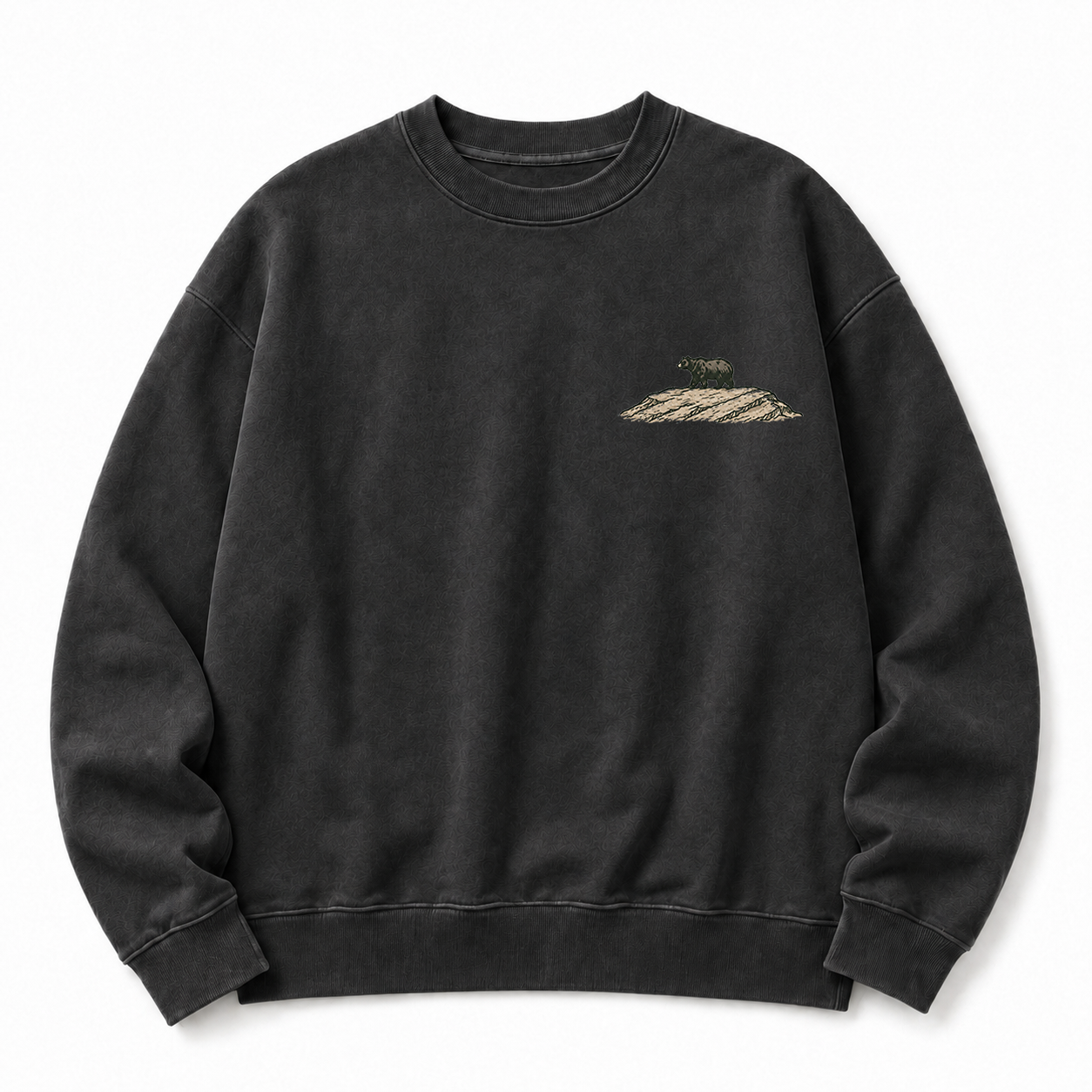 Yellowstone National Park Washed Graphic Sweatshirt