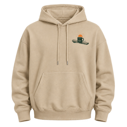 Morgenstunden am See Grafik-Hoodie