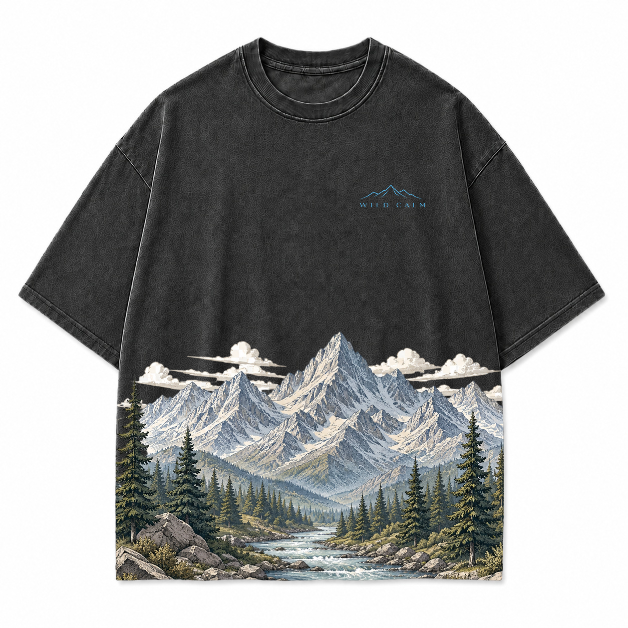 Timber Crest Alpine Wilderness Graphic T-Shirt