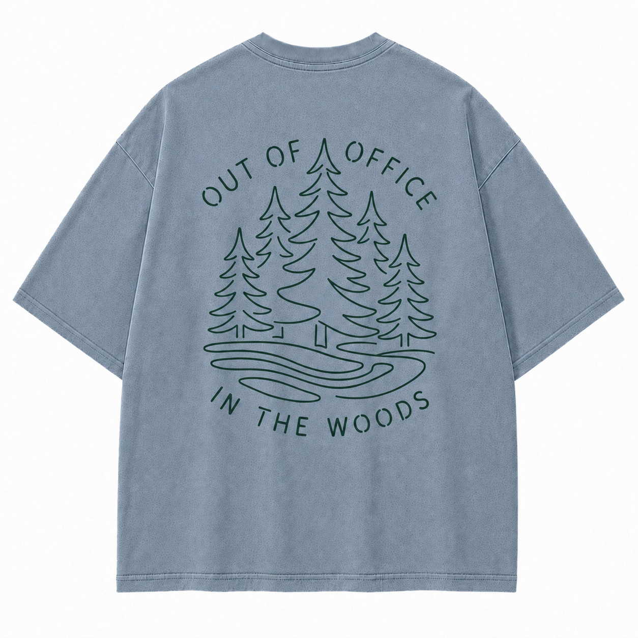 Out of Office In The Woods Graphic T-Shirt
