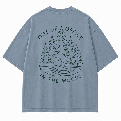 Out of Office In The Woods Graphic T-Shirt