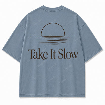 Still Water, Slow Days Tee