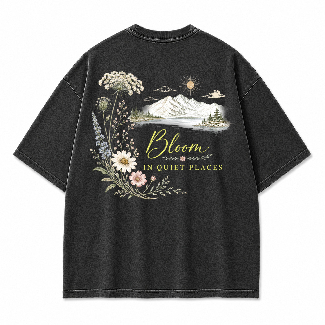 Bloom in Quiet Places Graphic T-Shirt