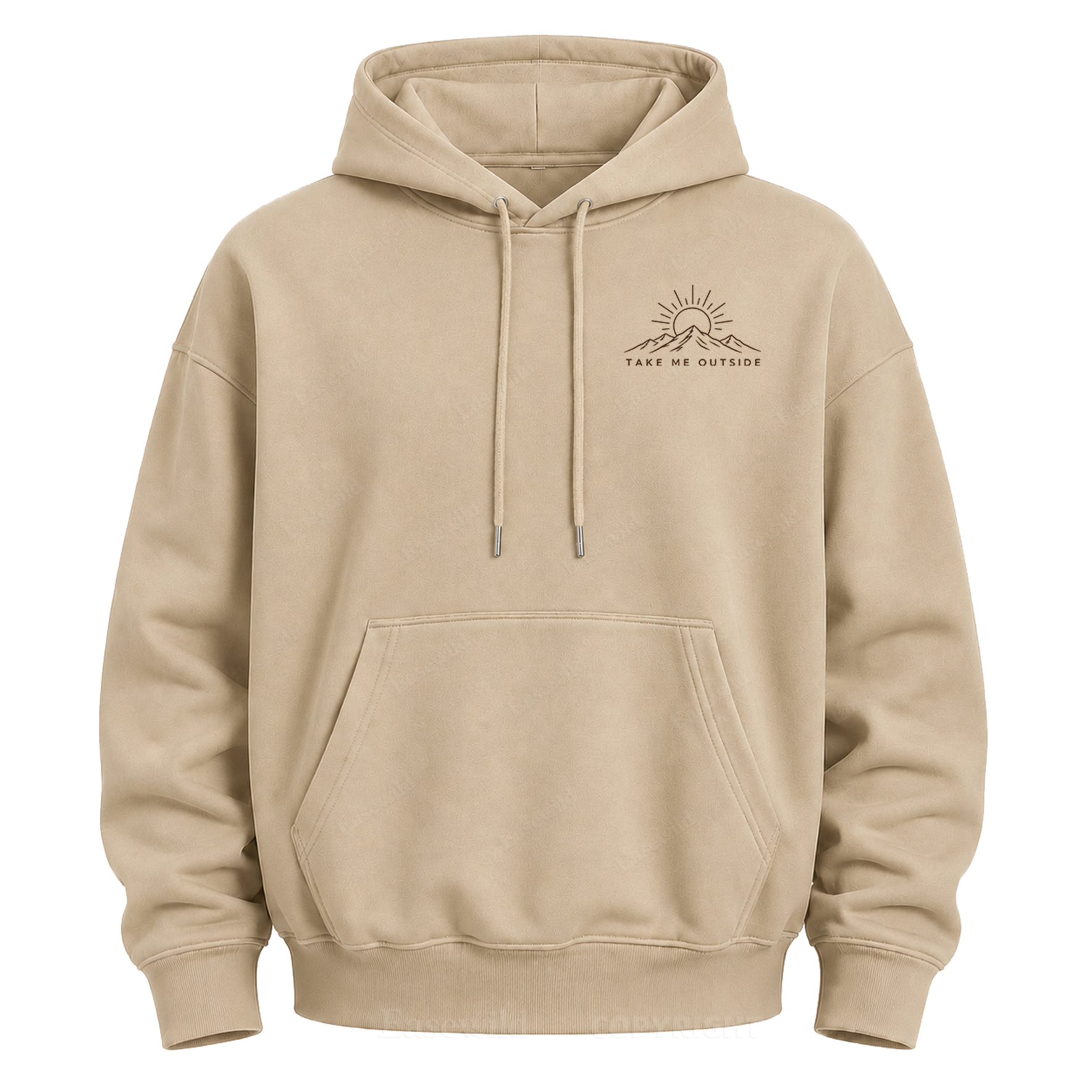 Take Me Outside Out West Grafik-Kapuzenpullover