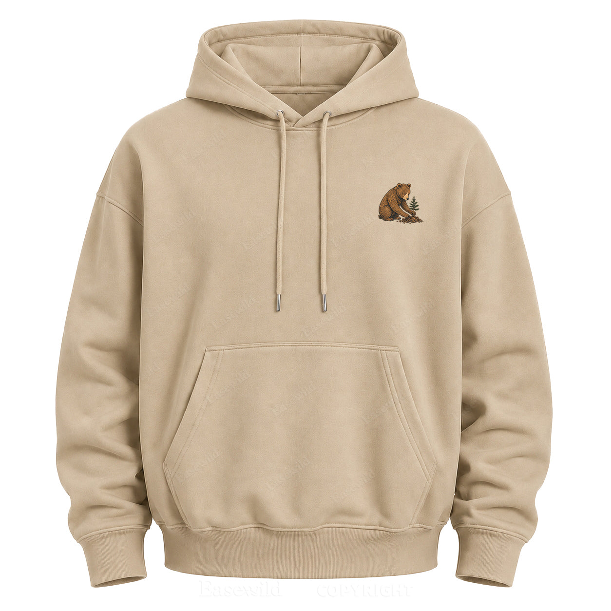 Leave It Better – Vintage Bear & Mountain Graphic Hoodie