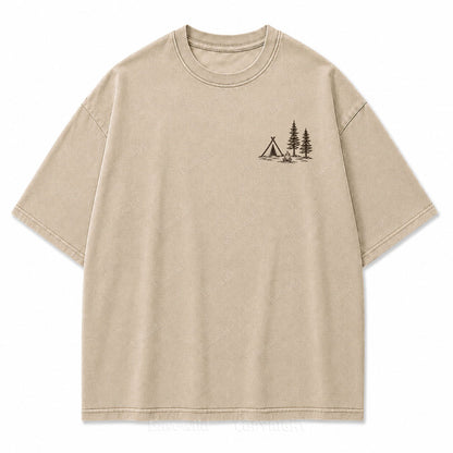Go Where You Feel Most Alive Outdoor Washed Print Tee