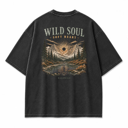 Wild Soul Mountain River Graphic T-Shirt