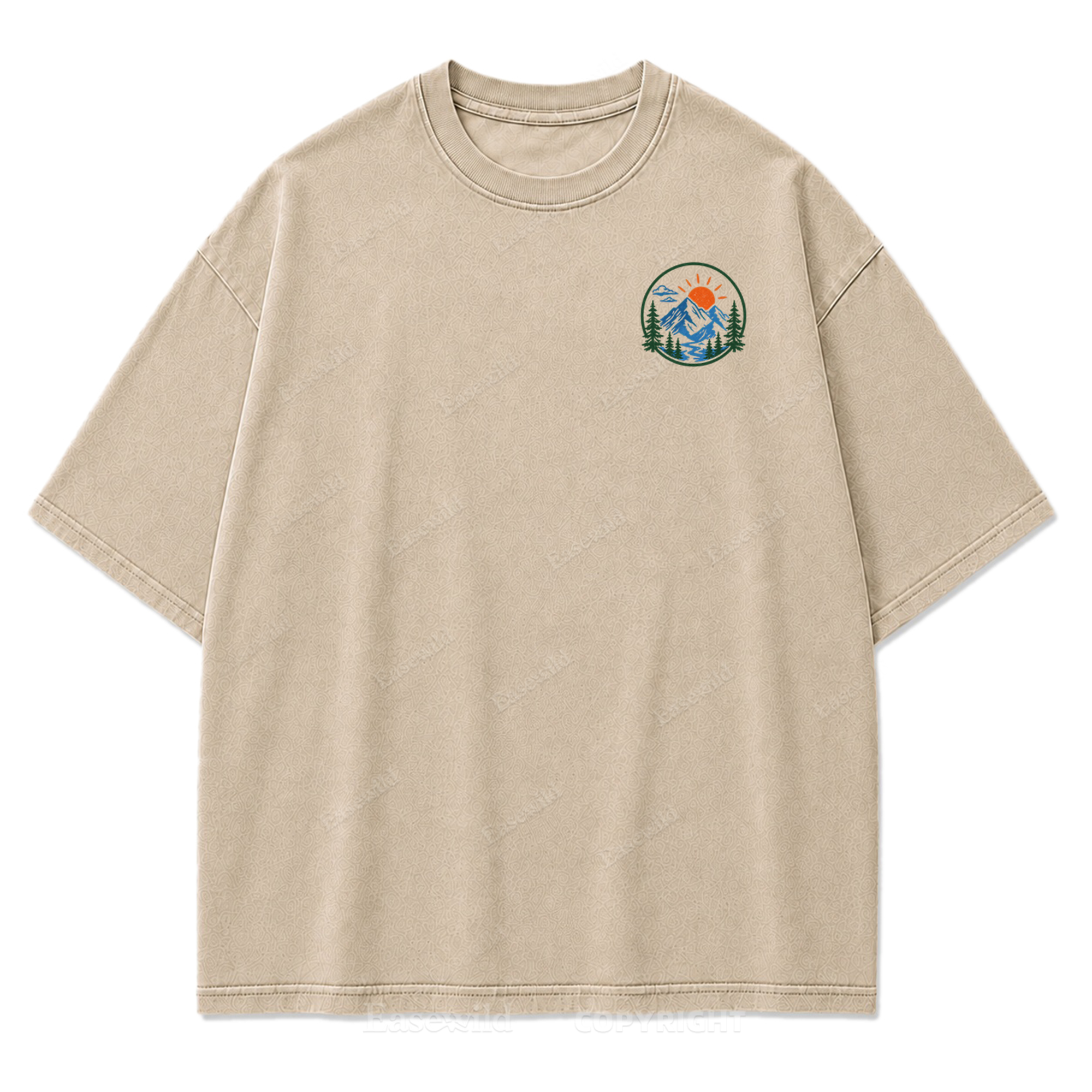 Mountain Escape Adventure T-Shirt mit Waschung
