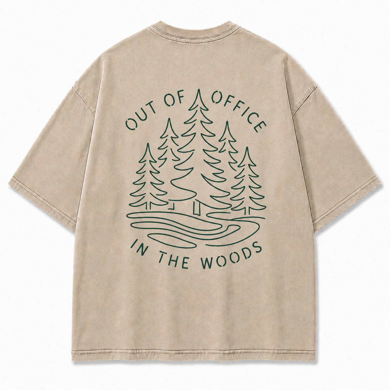 Out of Office In The Woods Graphic T-Shirt