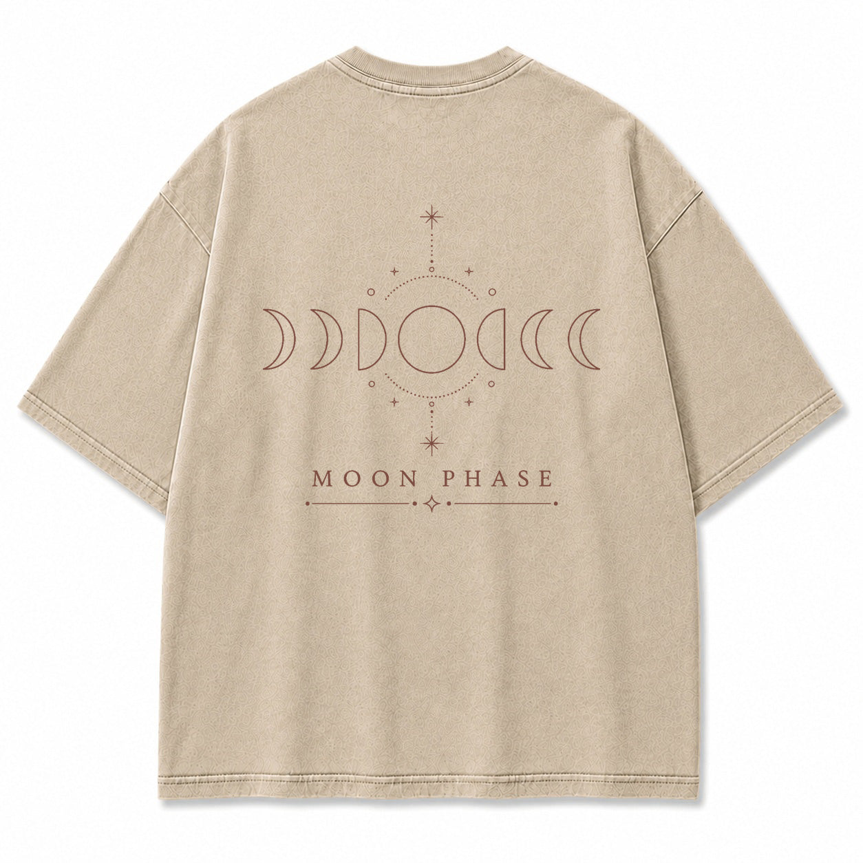 Moon Phase Minimal Graphic T-Shirt