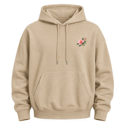 Softly Unfiltered Floral Graphic Hoodie