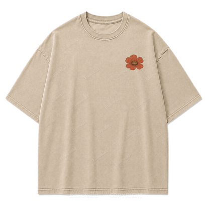 Meadow Spirit Floral Washed Print Tee