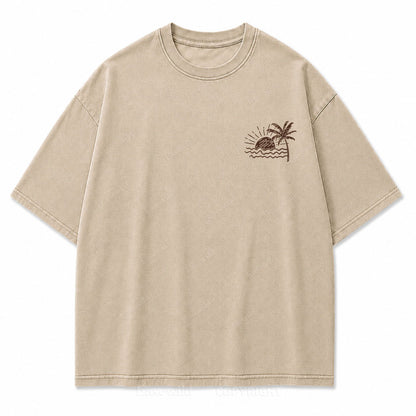 Walk By Faith Not By Sight Washed Graphic Tee